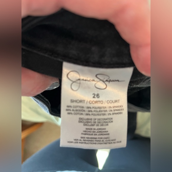 Black rinse Jessica Simpson Kiss Me Super Skinny jeans - Picture 4 of 4